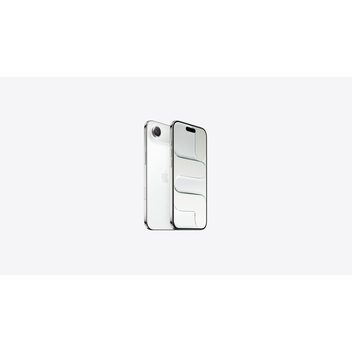 Apple iPhone Air 256GB Cloud White AT&T — front and back