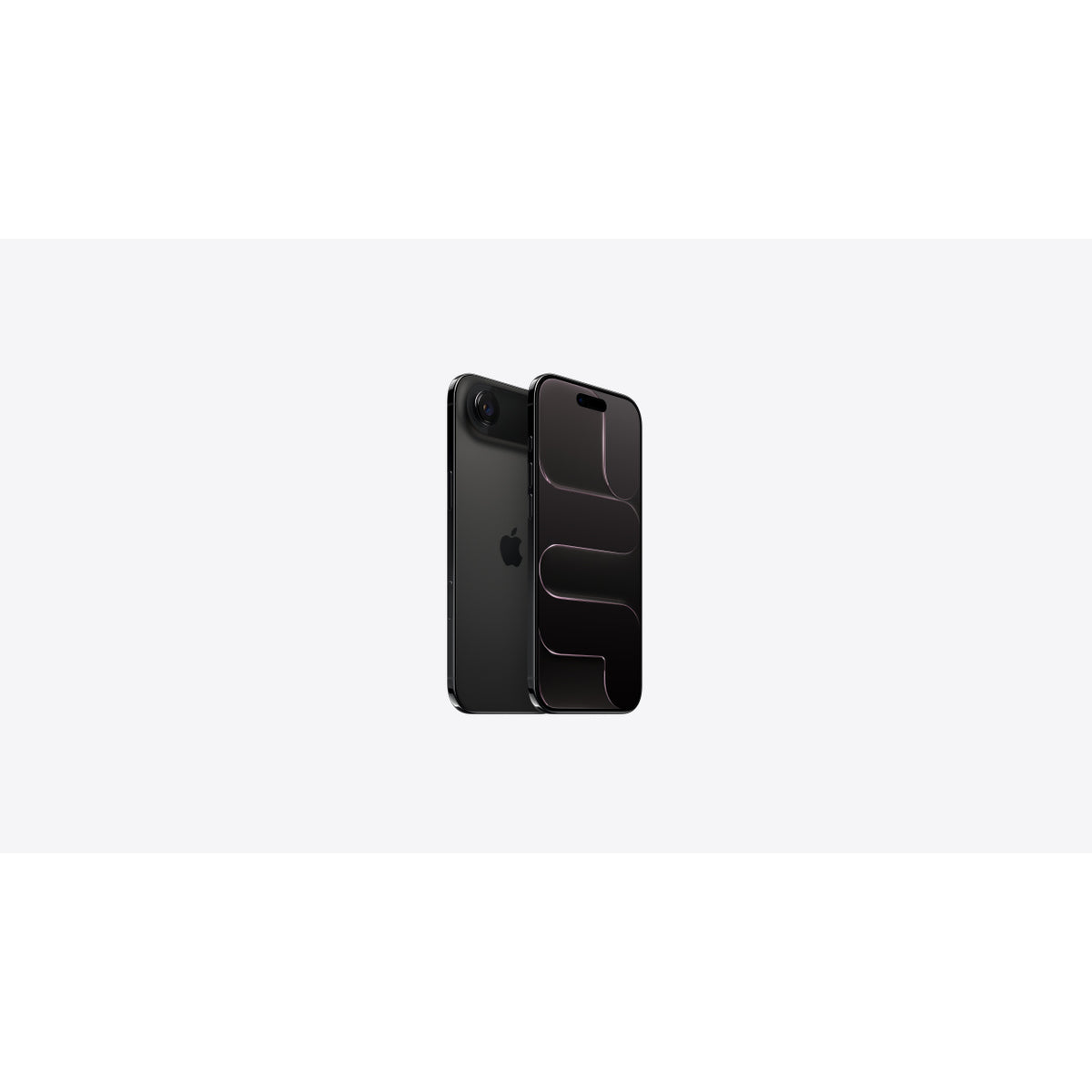 Apple iPhone Air 256GB Space Black Unlocked — front and back