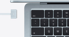 Apple MacBook Air 13-inch in Sky Blue with color-matched MagSafe cable