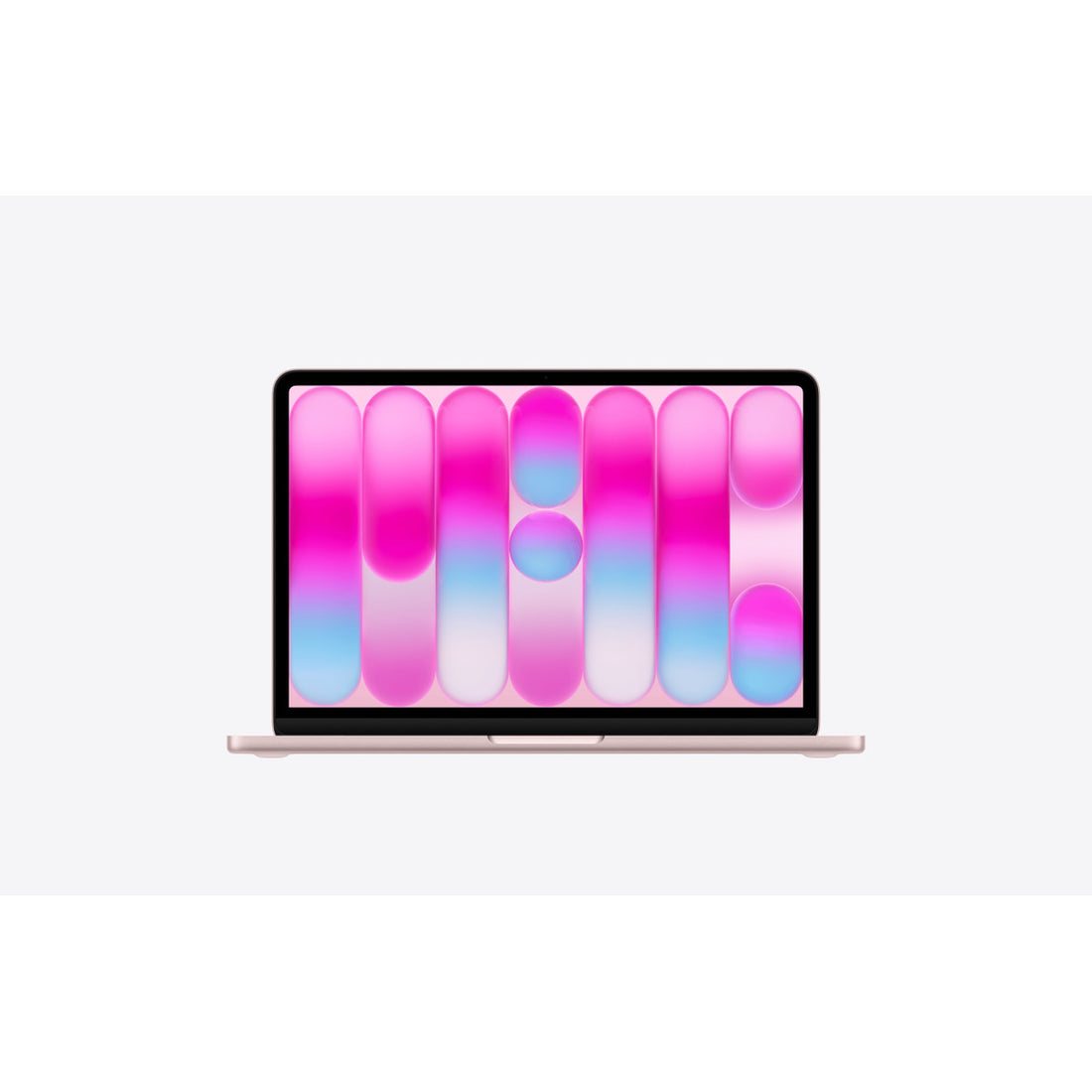 Apple MacBook Neo 13" 8GB 512GB Blush — front view