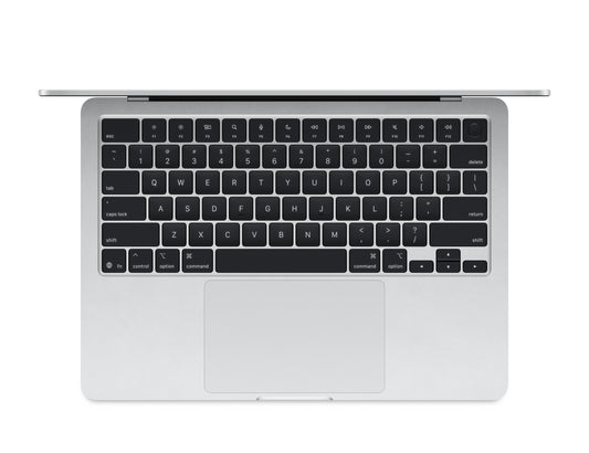Apple MacBook Air 13-inch 2025, M4 Chip, 16GB RAM, 256GB SSD, Silver | 1-Year Warranty | Free 2-Day Shipping