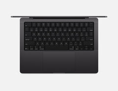 Apple MacBook Pro 14-inch M3 Max, 36GB RAM, 1TB SSD, Space Black — keyboard with Touch ID and Force Touch trackpad