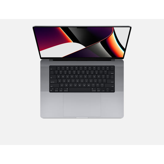 MacBook Pro 16" M1 Max 64GB 4TB Space Gray — keyboard and Touch ID