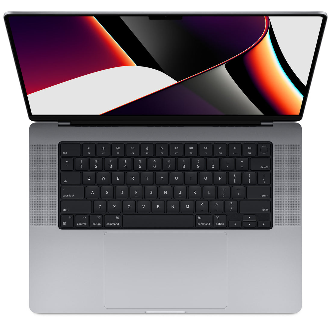 Apple MacBook Pro 16" M1 Max 64GB 4TB Space Gray — front view