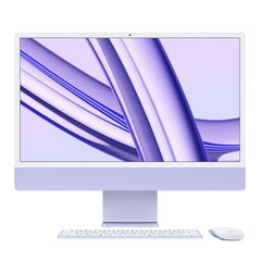 Puce Apple M3 avec CPU 10 cœurs, GPU 10 cœurs, 24 pouces 24 Go de RAM SSD 1 To Bleu | Livraison gratuite