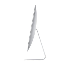 iMac 27-inch 6-Core i5 32GB/256GB — thin side profile and aluminum stand