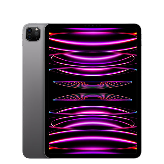 Apple iPad Pro 11-inch (4th Gen) M2, 256GB Wi-Fi Space Gray — front and back