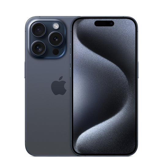 Apple iPhone 15 Pro, Blue Titanium