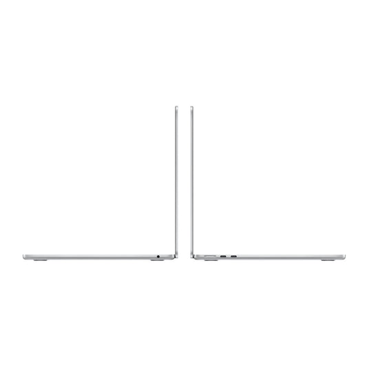 Apple MacBook Air 13-inch M4, 24GB RAM, 1TB SSD, Silver — side profile, open