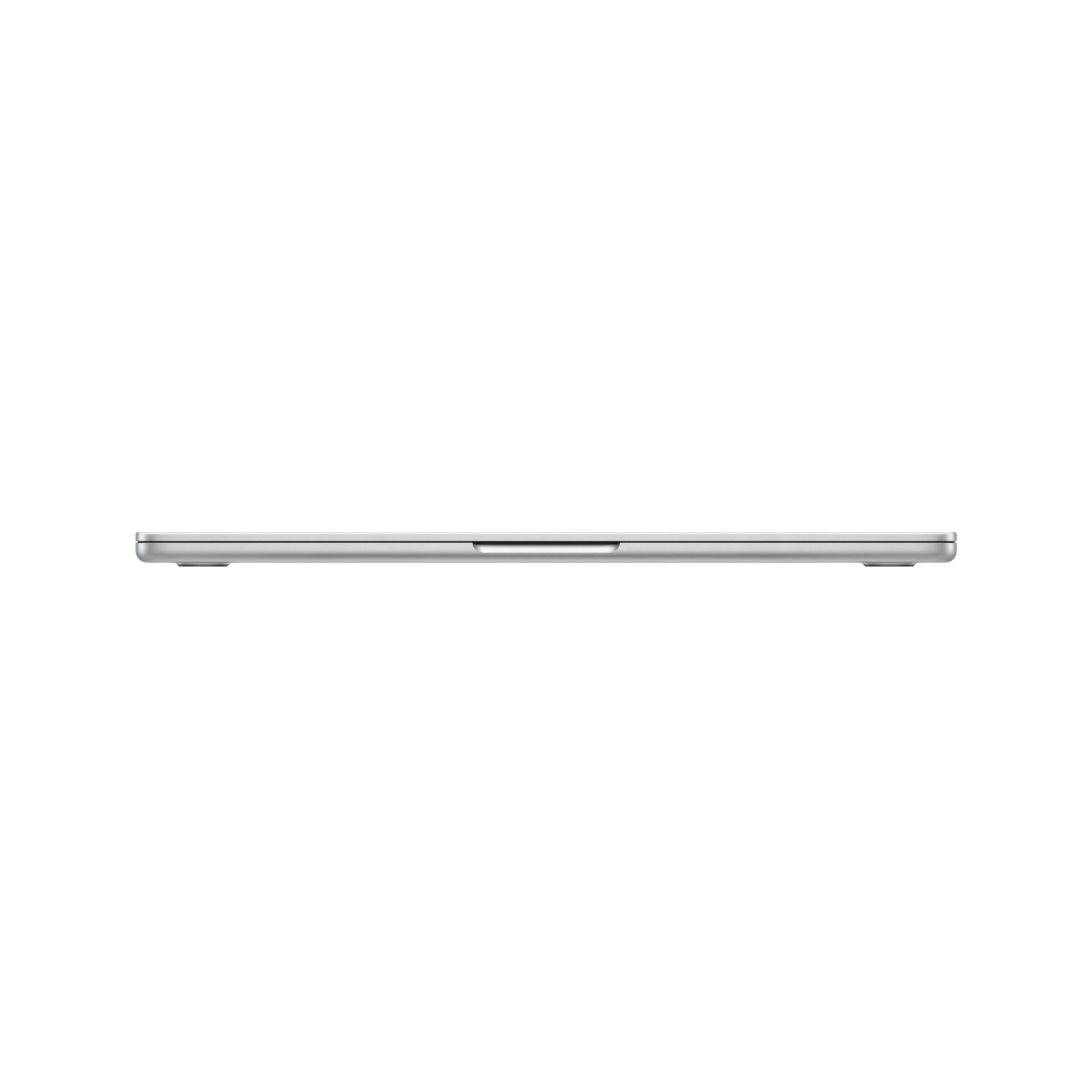 Apple MacBook Air 13-inch M4, 16GB RAM, 512GB SSD, Silver — closed, front edge