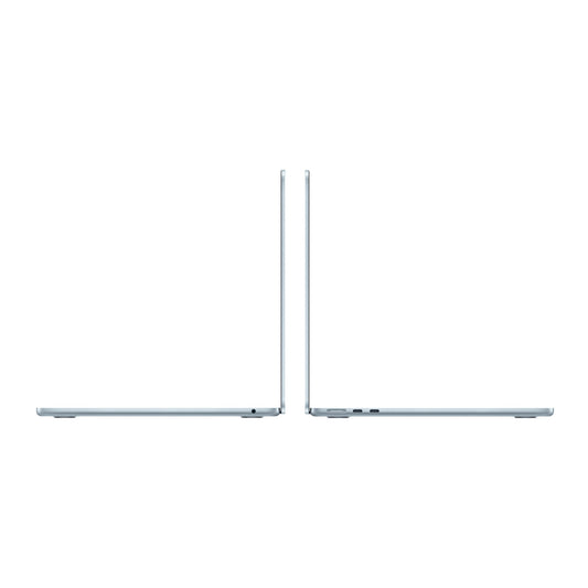 Apple MacBook Air 13-inch M4, 24GB, 2TB, Sky Blue — side profile open