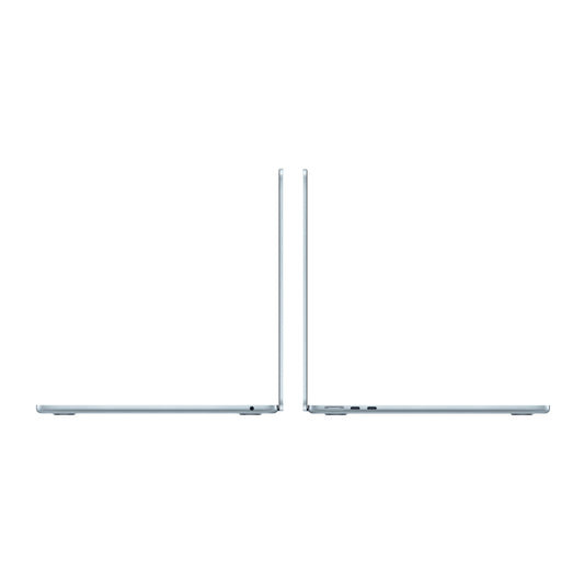 Apple MacBook Air 13-inch M4, 16GB, 256GB, Sky Blue — side profile open