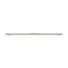 Apple MacBook Air 15-inch M4 in Starlight, closed front view