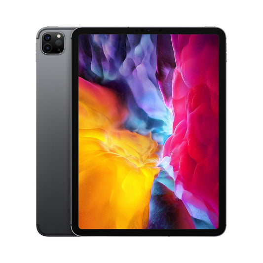 2020 Apple iPad Pro 2nd Gen (11 inch, Wi-Fi + Cellular, 256GB) Space Gray (Renewed)