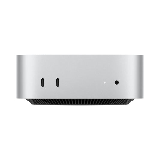 Apple Mac mini: Apple M4 chip, 14-Core CPU, 20-Core GPU, 24GB RAM, 512GB SSD - Silver | 1-Year Warranty | Free 2-Day Shipping