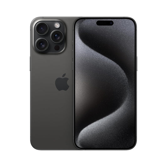 Apple iPhone 15 Pro Max 1TB Black Titanium Unlocked | 1-Year MacPro-LA Warranty | Free 2-Day Shipping