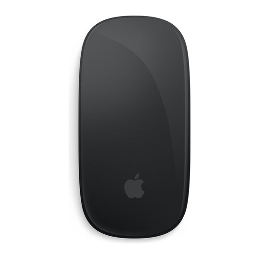 Apple Magic Mouse (USB-C), Black Multi-Touch Surface — top view
